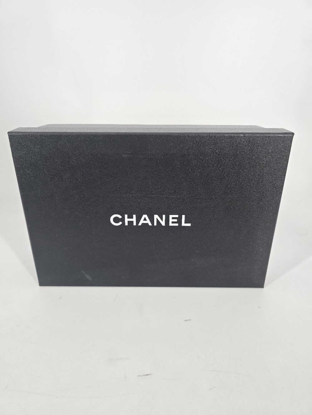 Chanel EMPTY Black Shoe Box with Stuffing